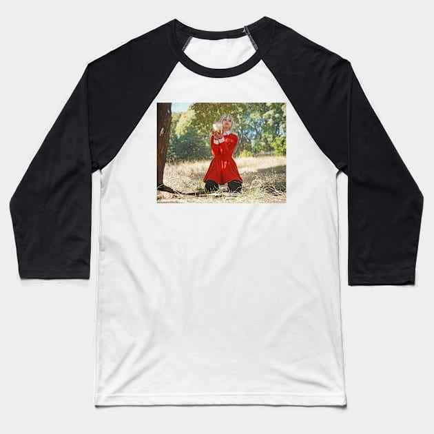 sabrina Baseball T-Shirt by jmpznz